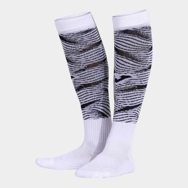 LIGA SOCKS WHITE BLACK