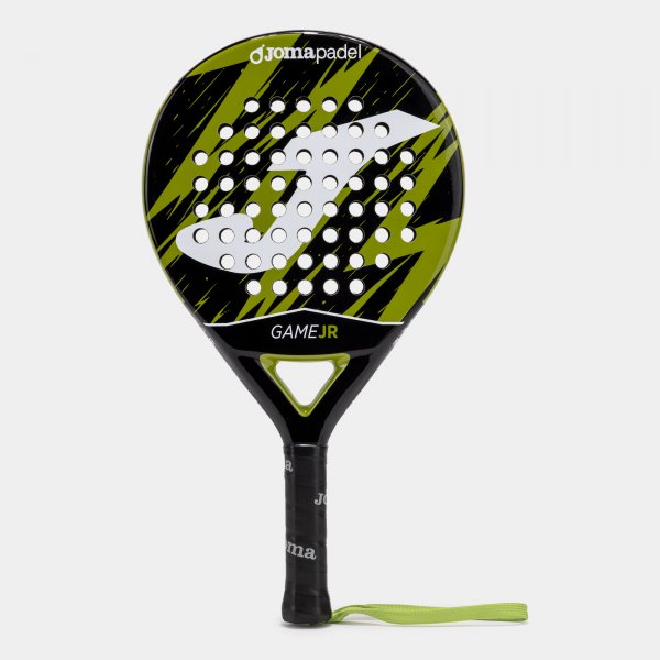 GAME JR PADDLE RACKET BLACK GREEN
