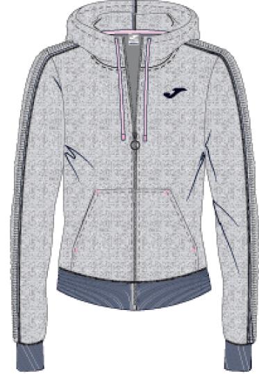GYM WOMAN MELANGE HODDIE 