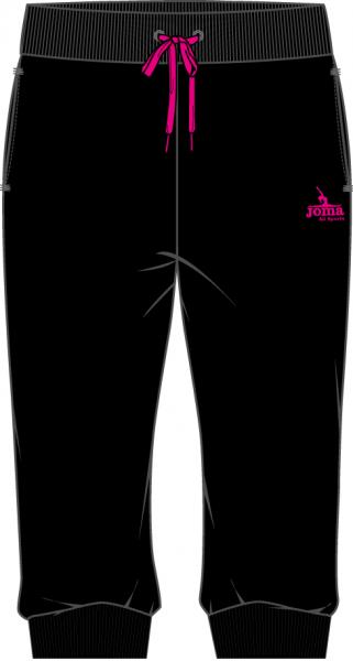 PIRATE WOMAN GYM PANTS BLACK-FUCSIA