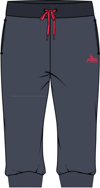 PIRATE WOMAN GYM PANTS DARK GREY-RED