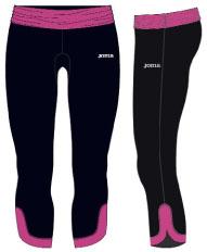 GYM BLACK ELASTIC PIRATE PANT