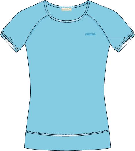 PILATES WOMAN SKY BLUE SHIRT