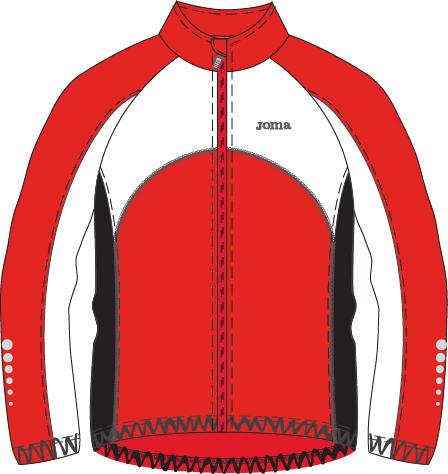 MEN CYCLING RED JACKET