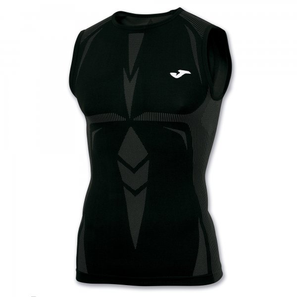 T-SHIRT BRAMA EMOTION BLACK SLEEVELESS