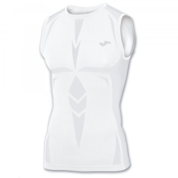 T-SHIRT BRAMA EMOTION WHITE SLEEVELESS