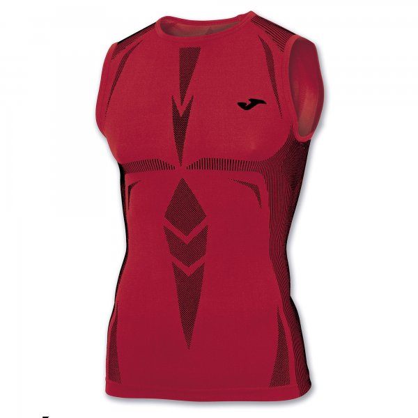 T-SHIRT BRAMA EMOTION RED SLEEVELESS