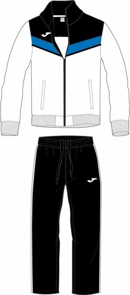 TRACKSUIT WHITE-BLACK