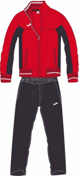 TRACKSUIT RED-BLACK
