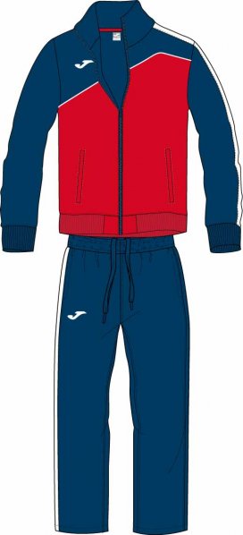 TRACKSUIT RED-NAVY