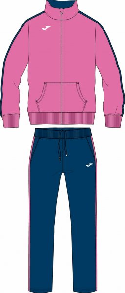 TRACKSUIT FUCHSIA-NAVY WOMAN