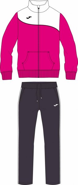 TRACKSUIT PINK-WHITE WOMAN
