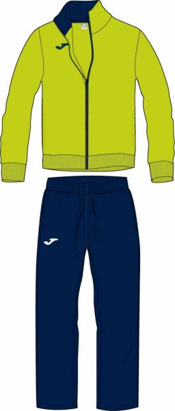 TRACKSUIT YELLOW FLUOR-NAVY