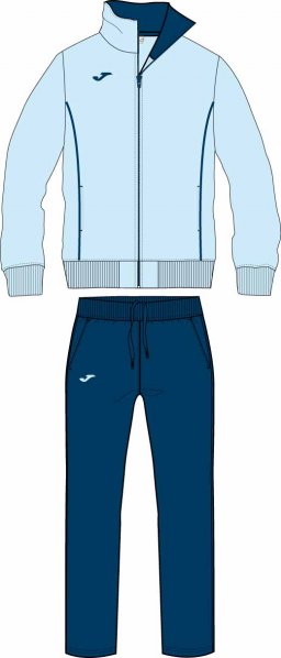 TRACKSUIT LIGHT BLUE-NAVY WOMAN