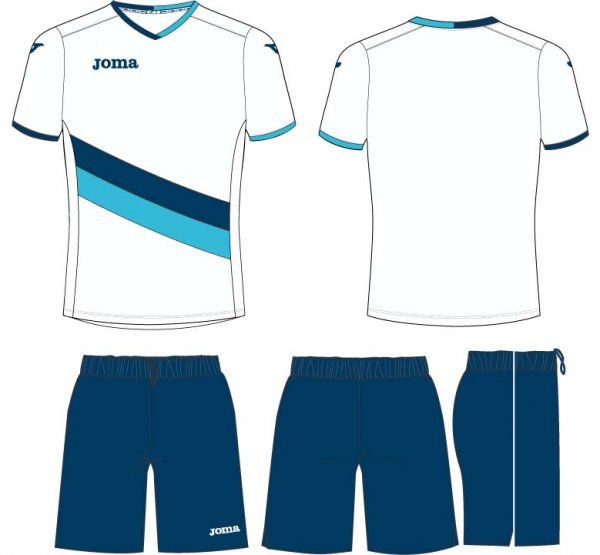 SET WHITE-NAVY S/S