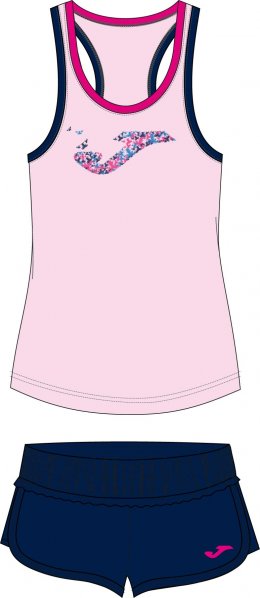SET PINK-NAVY S/S GIRL