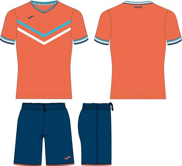 SET ORANGE-NAVY S/S (TERRA)