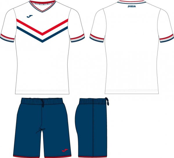 SET WHITE-NAVY S/S (TERRA)