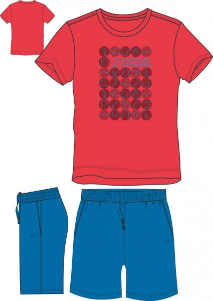 SET ORANGE-ROYAL S/S