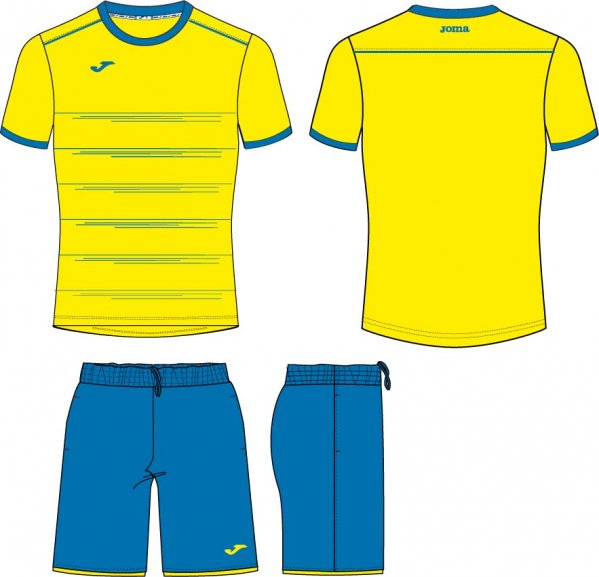 SET YELLOW-ROYAL S/S