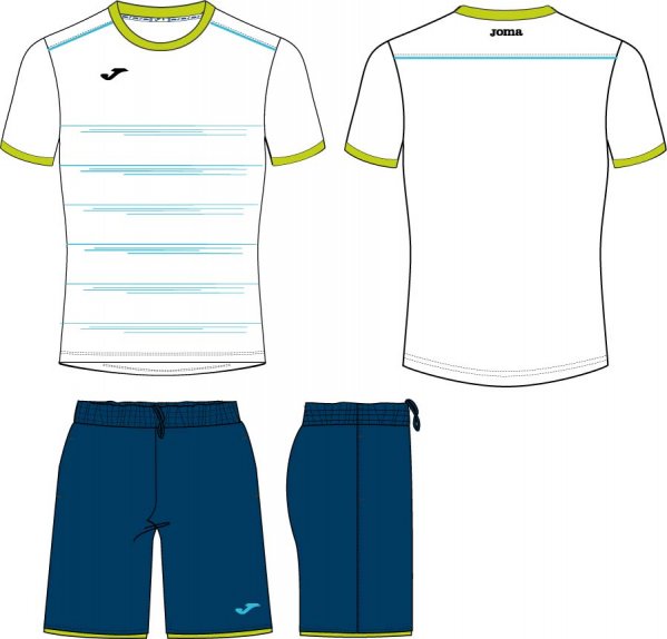 SET WHITE-NAVY S/S