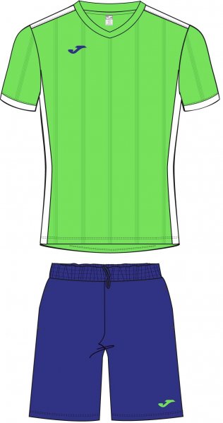 SET T-SHIRT + SHORT GREEN FLUOR S/S