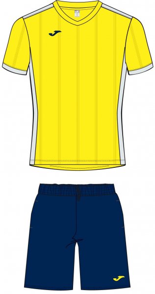 SET T-SHIRT + SHORT YELLOW FLUOR S/S