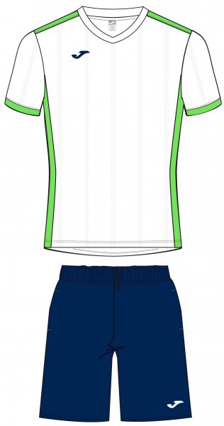 SET T-SHIRT + SHORT WHITE S/S