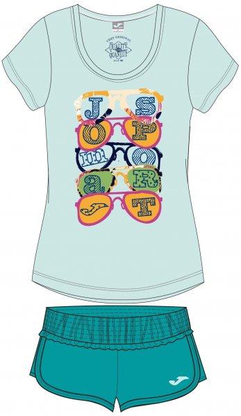 SET T-SHIRT + SHORT GREEN