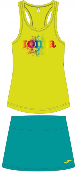 SET T-SHIRT + SHORT LIME-GREEN