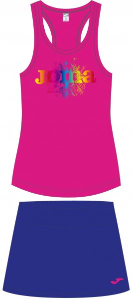 SET T-SHIRT + SHORT PINK-PURPLE