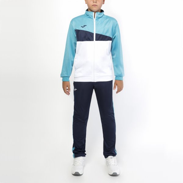TRACKSUIT TURQUOISE-NAVY-WHITE