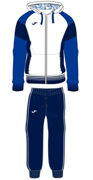 TRACKSUIT EXPLORERS WHITE-ROYAL