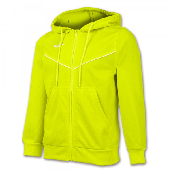 JACKET HOODED COMBI LISBOA YELLOW FLUOR
