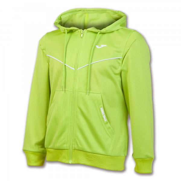 JACKET HOODED COMBI LISBOA LIME