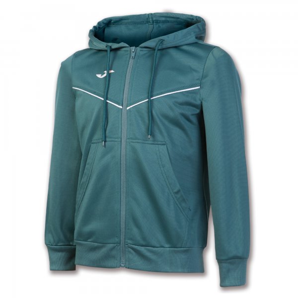 JACKET HOODED COMBI LISBOA GREEN