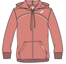 JACKET HOODED SINCE 1965 SALMON FLUOR