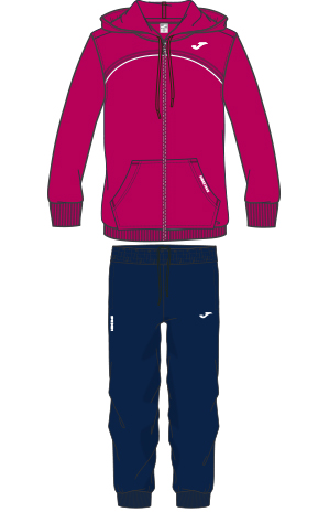 JACKET HOODED SINCE 1965 FUCHSIA