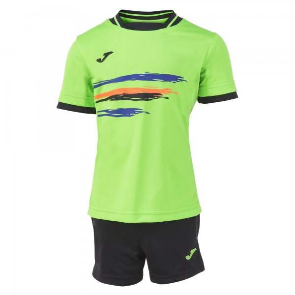SET JUNIOR FLUOR GREEN-BLACK
