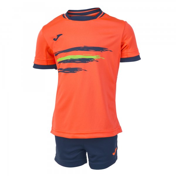 SET JUNIOR FLUOR ORANGE-NAVY