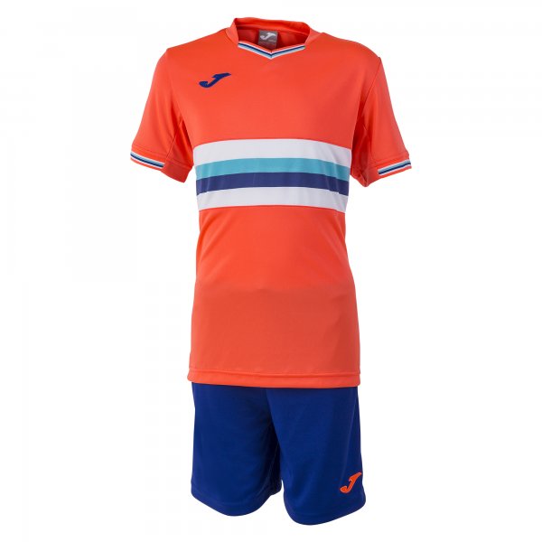 SET JUNIOR FLUOR ORANGE-BLUE