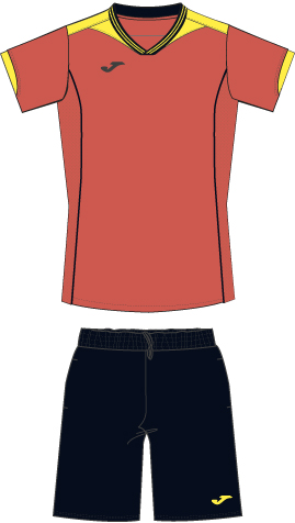 SET JUNIOR ORANGE FLUOR-BLACK