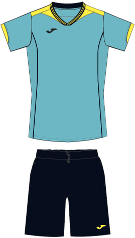 SET JUNIOR TURQUOISE-BLACK