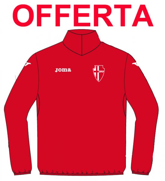 PADOVA COMBI POLYESTER RED WINDBREAKER
