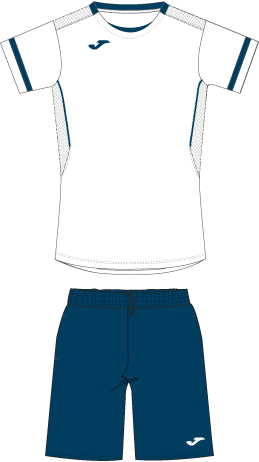 SET JUNIOR WHITE-NAVY