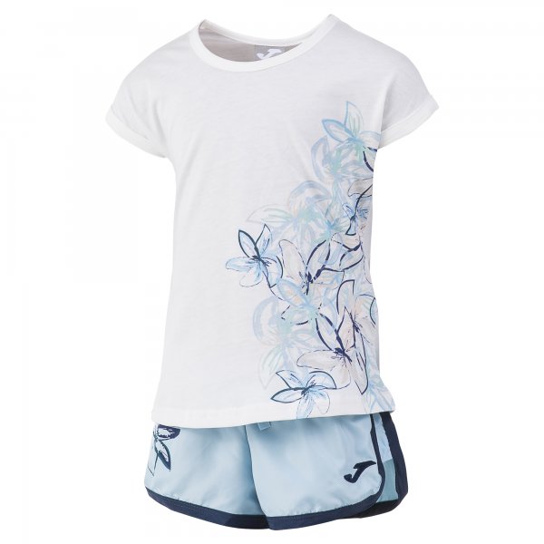 SET JUNIOR GIRL WHITE-SKY BLUE