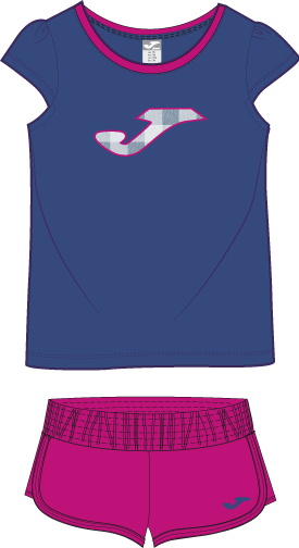 SET JUNIOR GIRL ROYAL-PINK