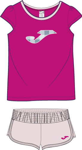 SET JUNIOR GIRL FUCHSIA-PINK