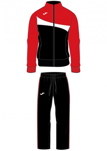 TRACKSUIT RED-BLACK