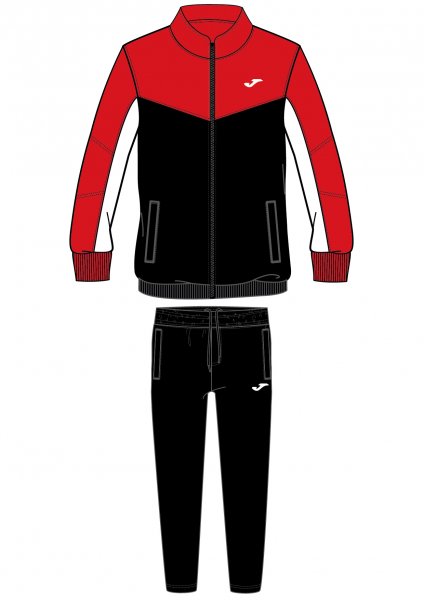 TRACKSUIT RED-WHITE-BLACK